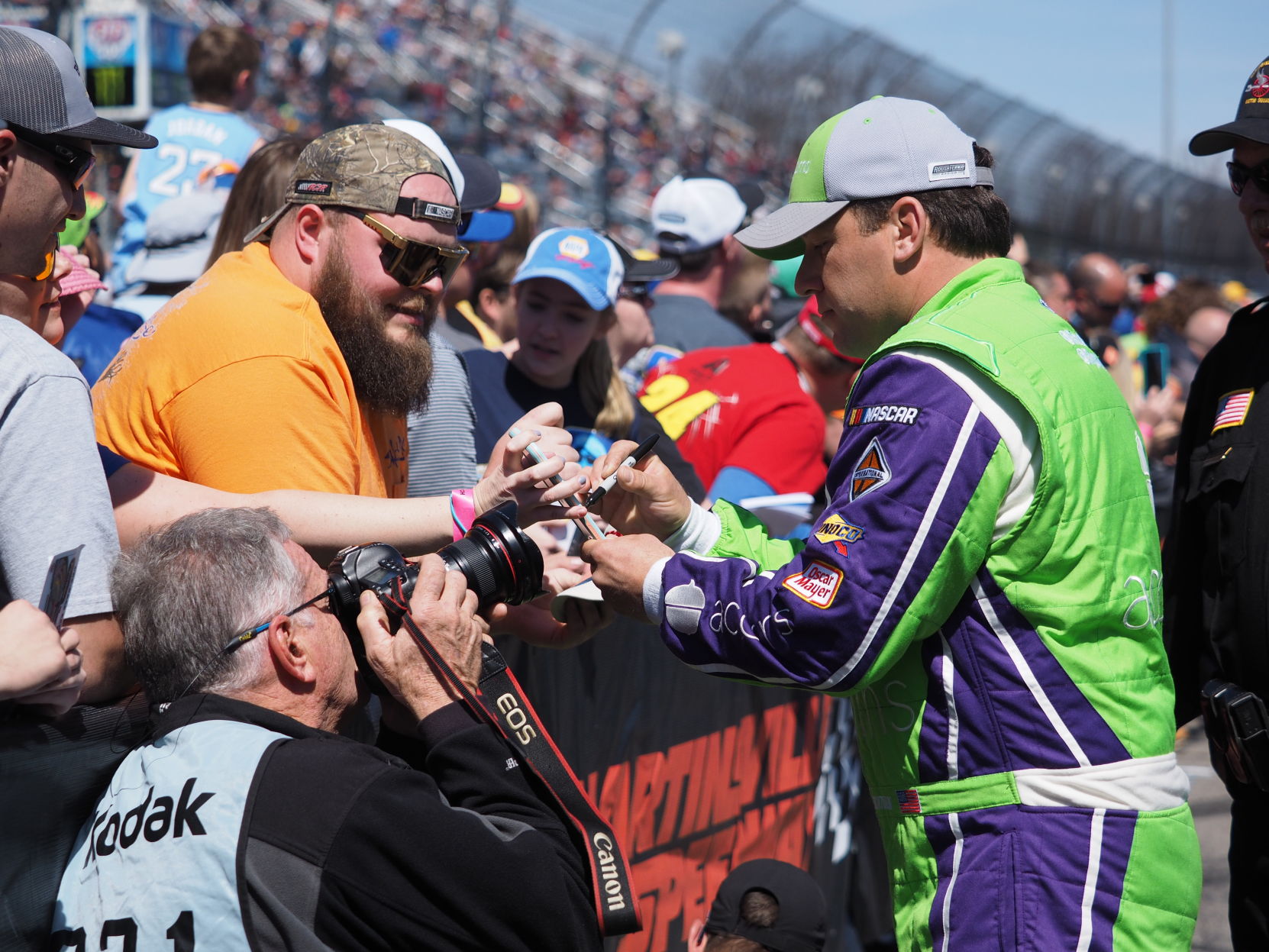 STP 500 Prerace introductions.JPG